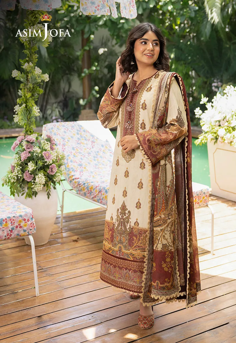 Asim Jofa Lawn Essential Prints – AJGB-19