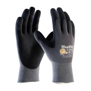 ATG 34-874/S Seamless Knit Nylon/Elastane Glove with Nitrile Coated MicroFoam Grip on Palm & Fingers - Touchscreen Compatible