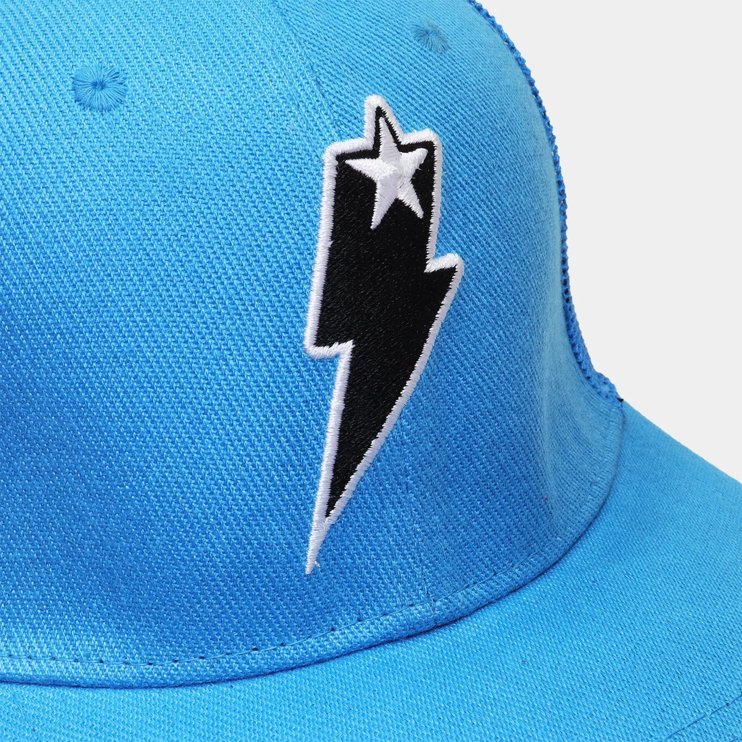 Azure Curved Trucker