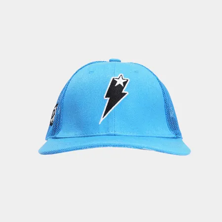 Azure Curved Trucker