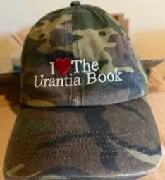 Ball Cap (Camouflage) – "I ❤️ The Urantia Book"