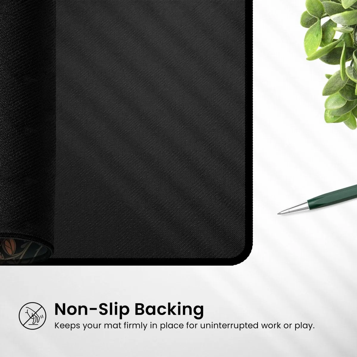 Botanical Floral Desk Mat – Large Nature-Inspired Mousepad for Office & Gaming