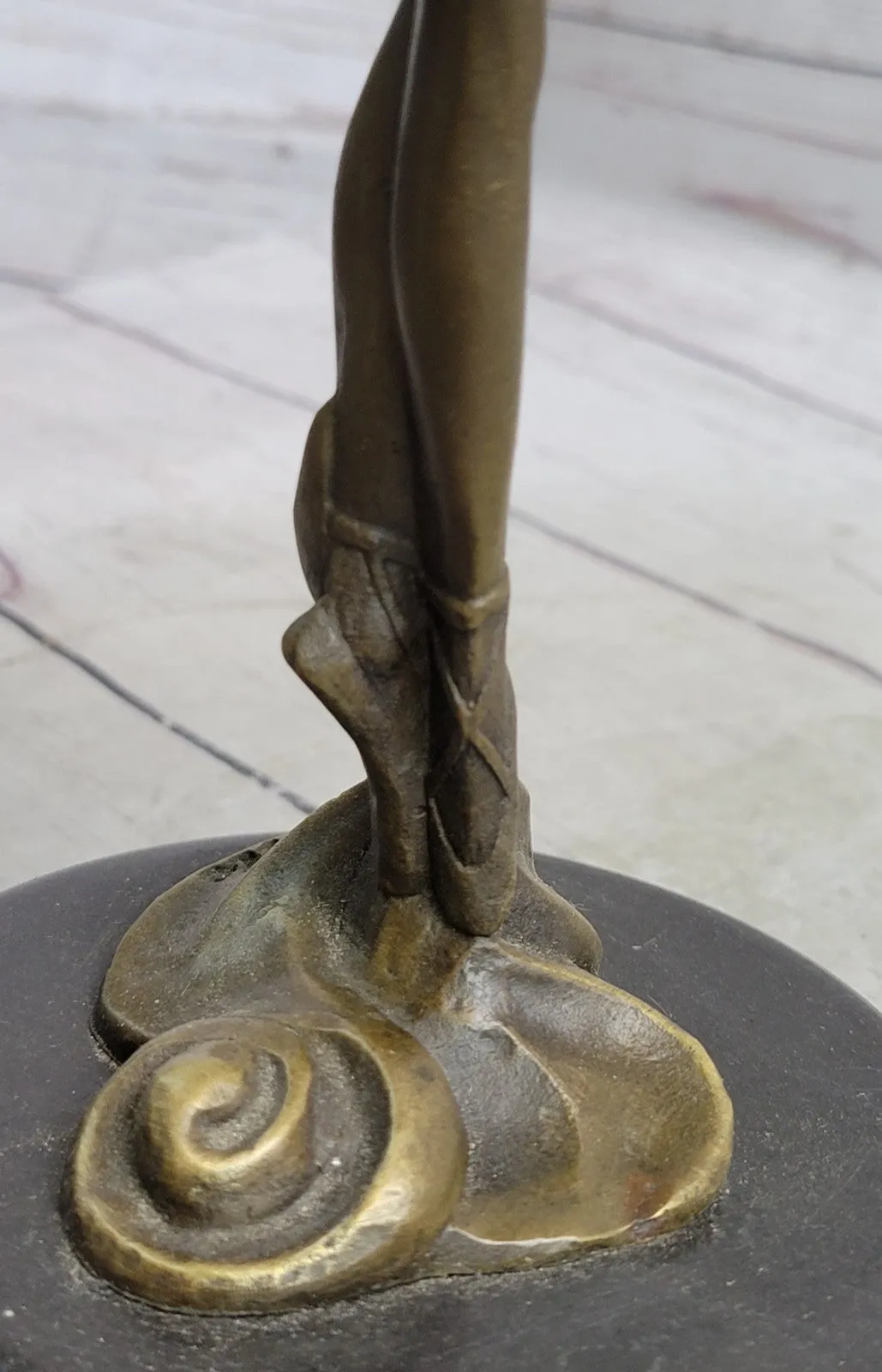 Bronze Statue Home Decor Original Milo Female Dancer Ballet Brown Ballerina