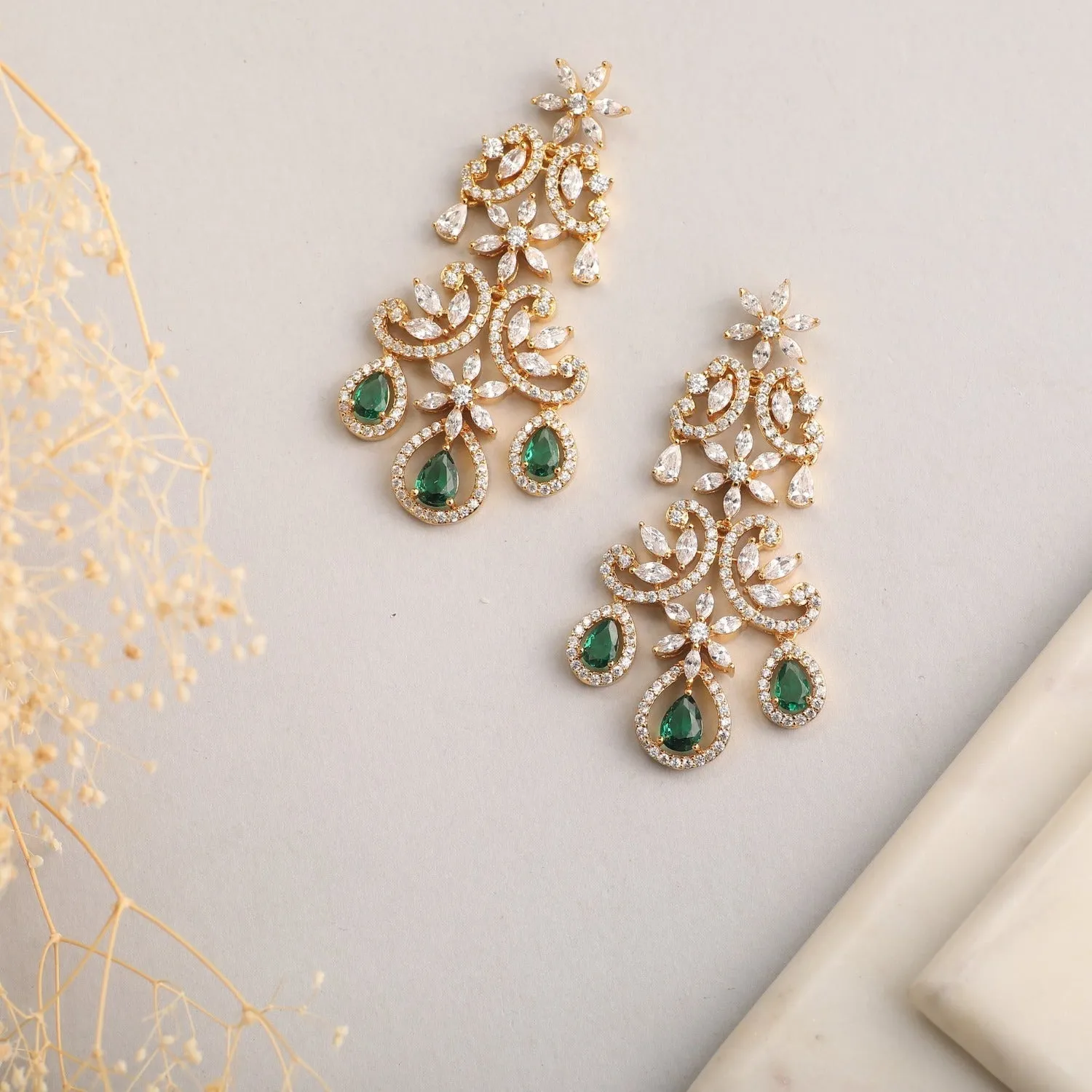 Camilla Delicate CZ Earrings