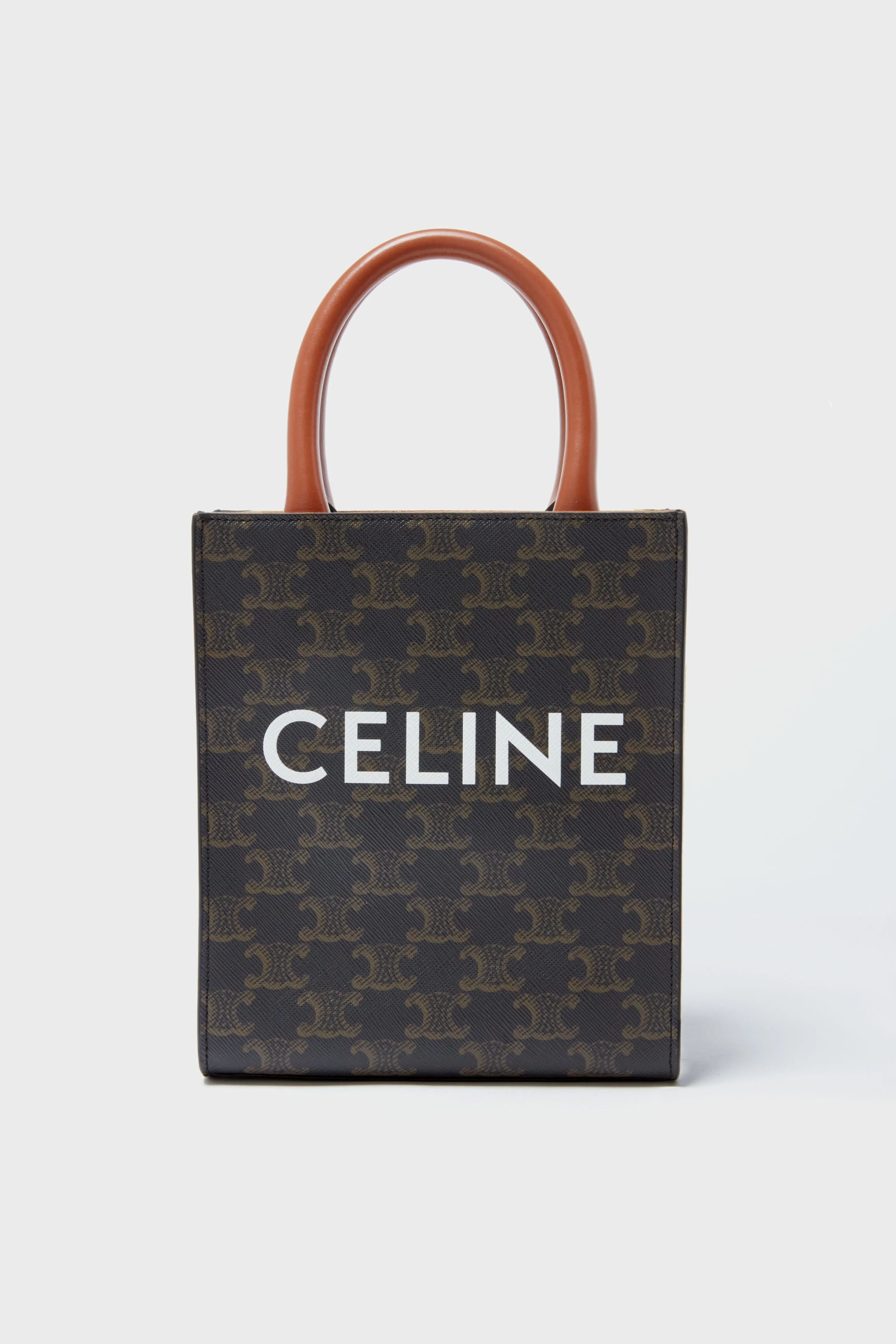 Celine Triomphe Mini Vertical Cabas Tote