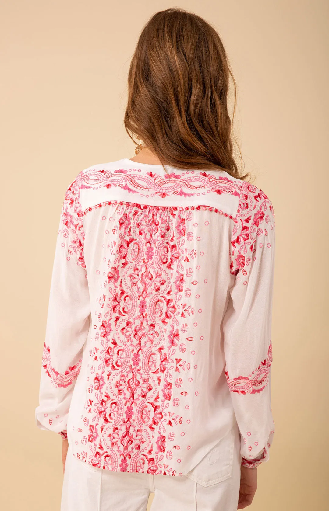 Cora Embroidered Top