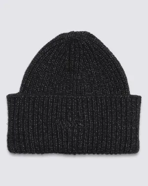 Densmore Wide Cuff Beanie - Black