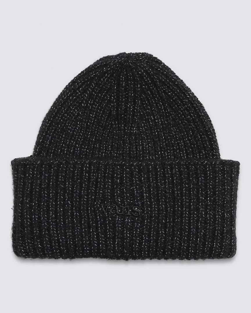 Densmore Wide Cuff Beanie - Black