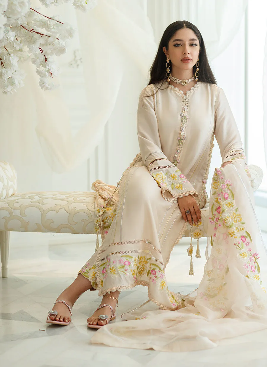 Eid Drop One - Poppy Shirt And Dupatta