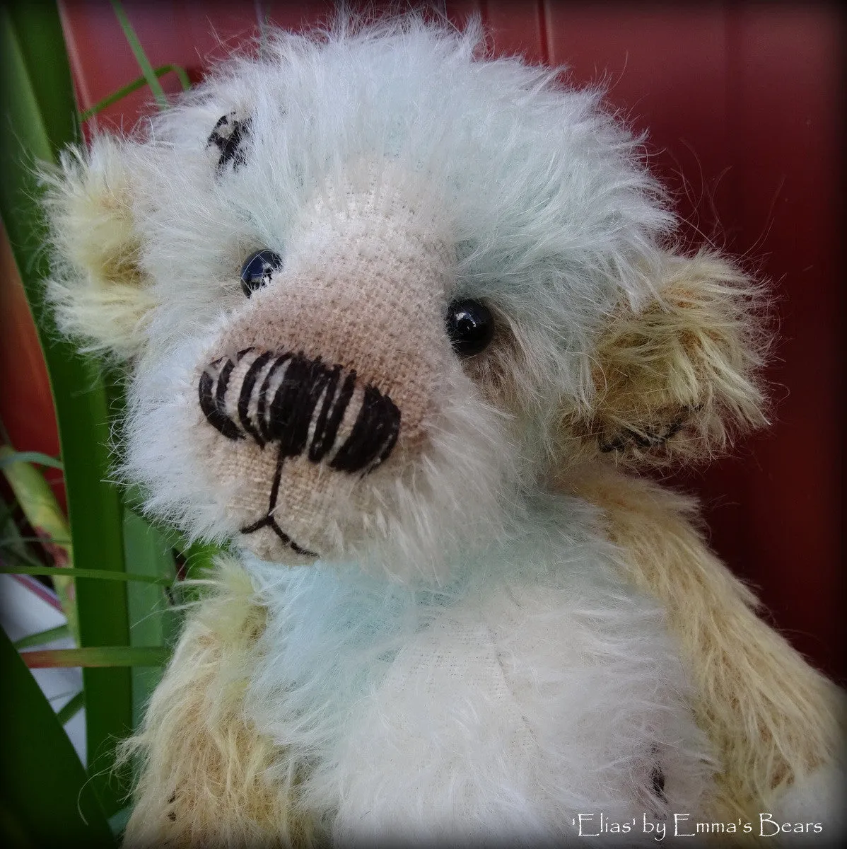 Elias - 10in well worn mohair Artist Bear by Emmas Bears