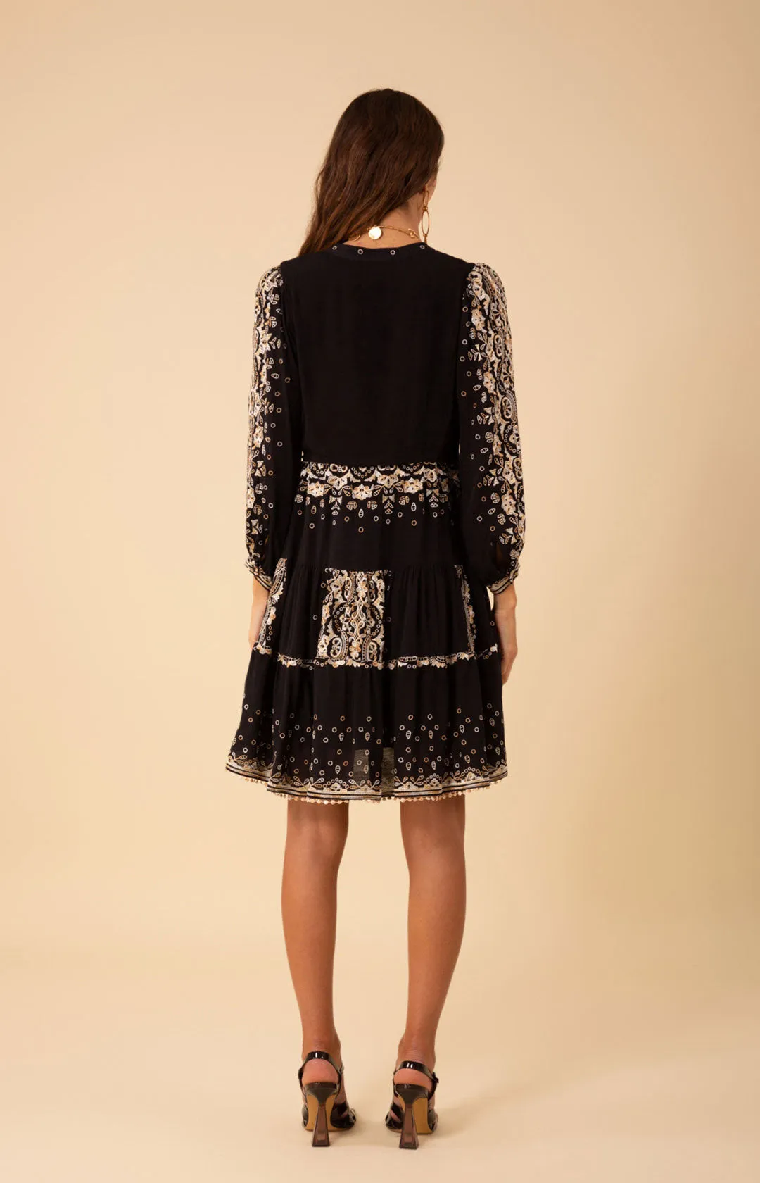 Emery Embroidered Dress