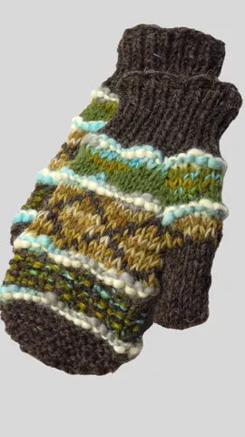 Fairisle Mitts