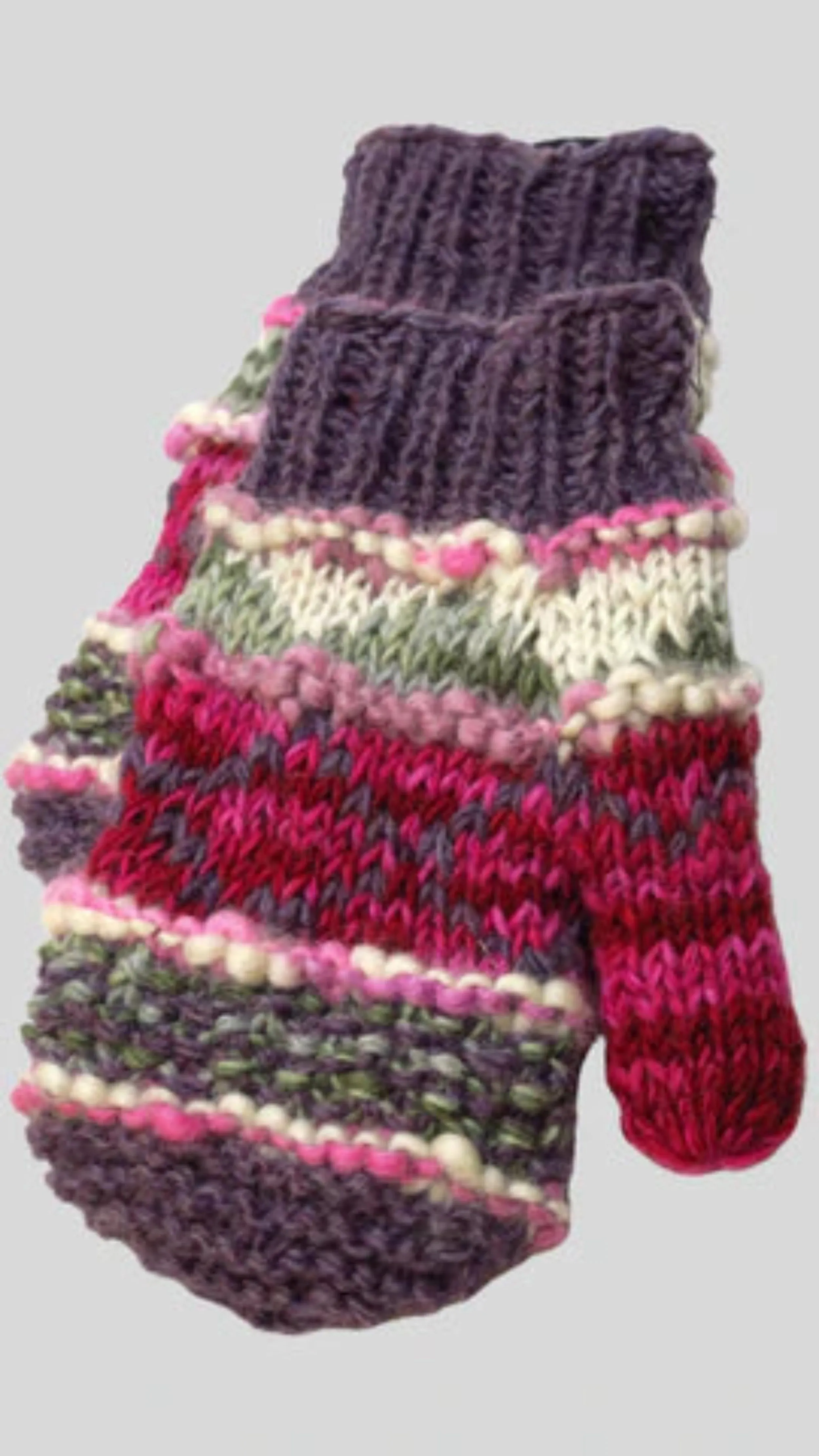 Fairisle Mitts