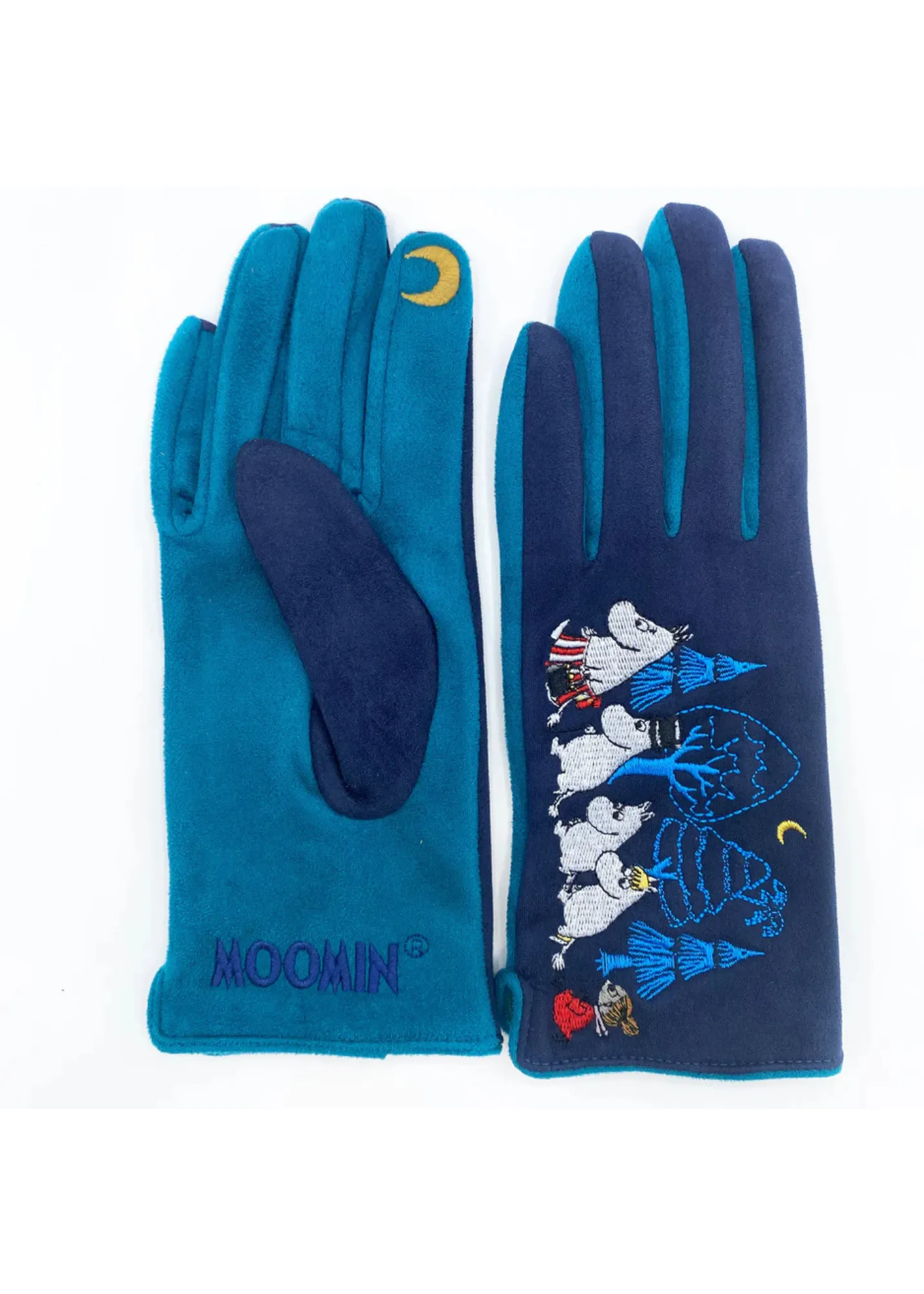 House of Disaster - Moomin Blue Forest Gloves