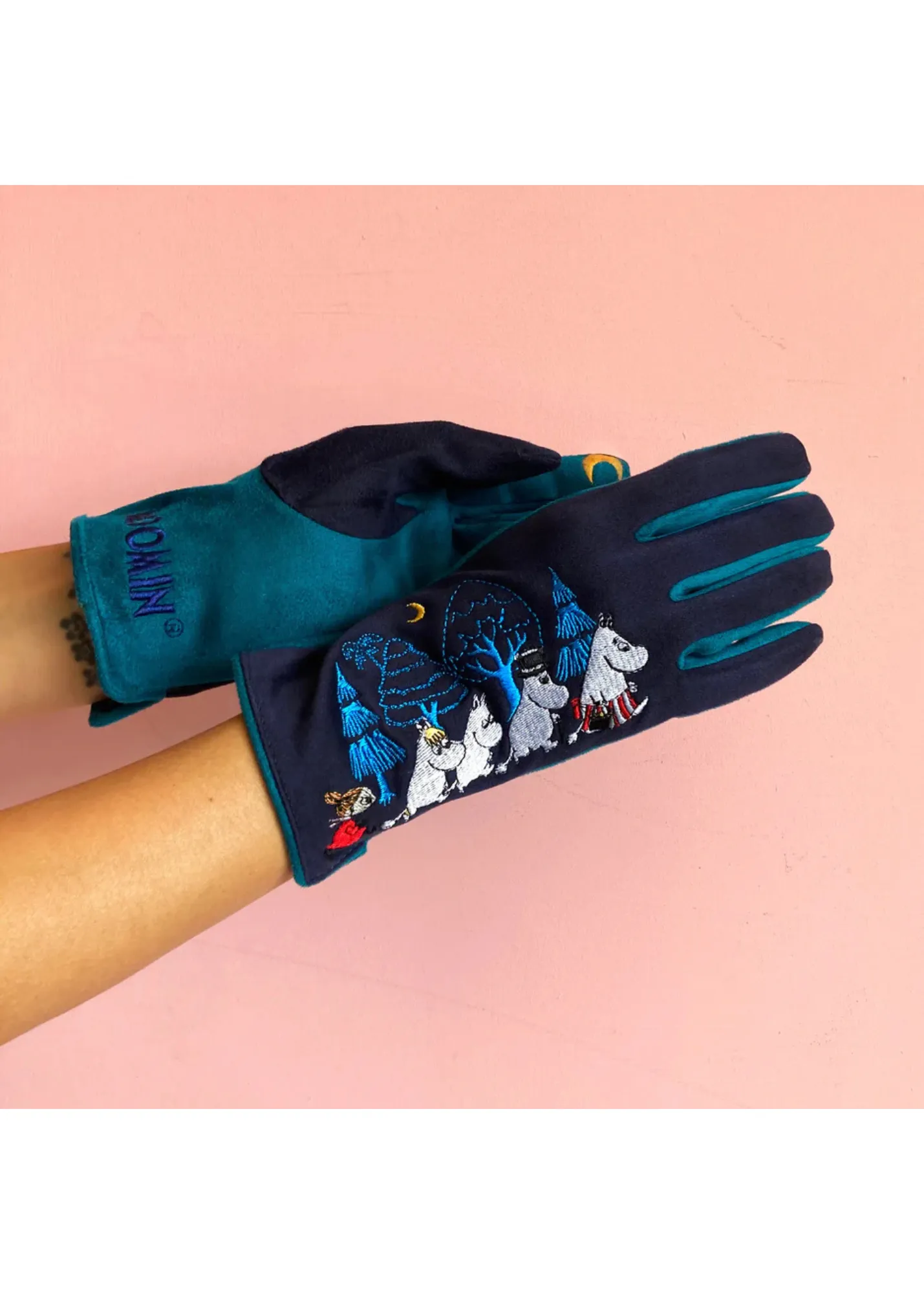 House of Disaster - Moomin Blue Forest Gloves