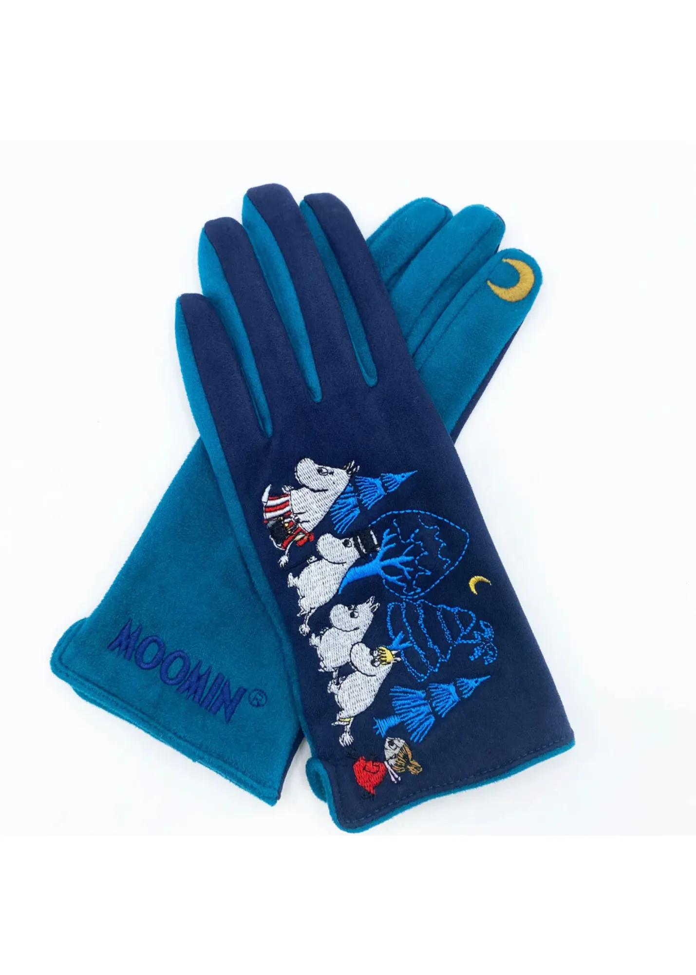 House of Disaster - Moomin Blue Forest Gloves