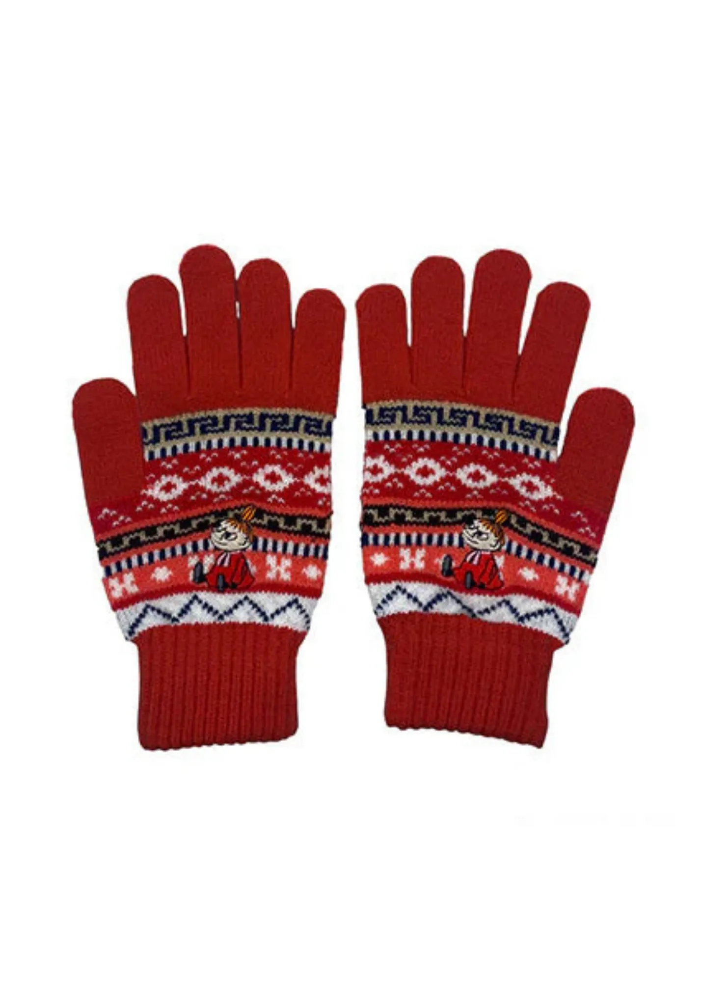 House of Disaster - Moomin Little My Fair Isle Gloves