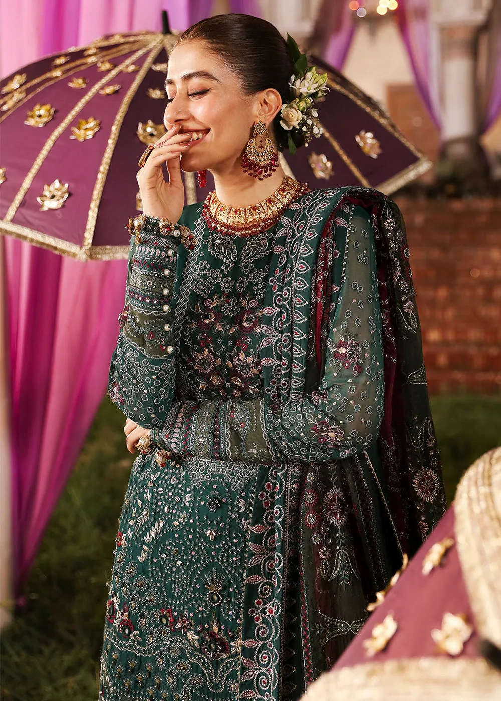 Jhoomro Wedding Luxury Formals '24 by Nureh | NL-68 SHADMANI