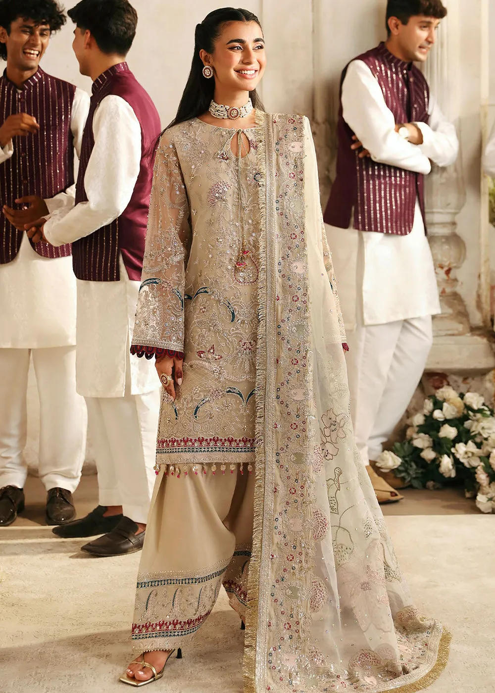 Jhoomro Wedding Luxury Formals '24 by Nureh | NL-72 CHANDNI