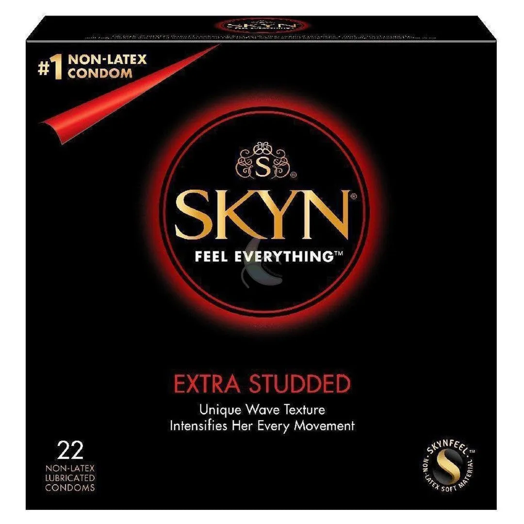 LifeStyles SKYN Extra Studded Condoms