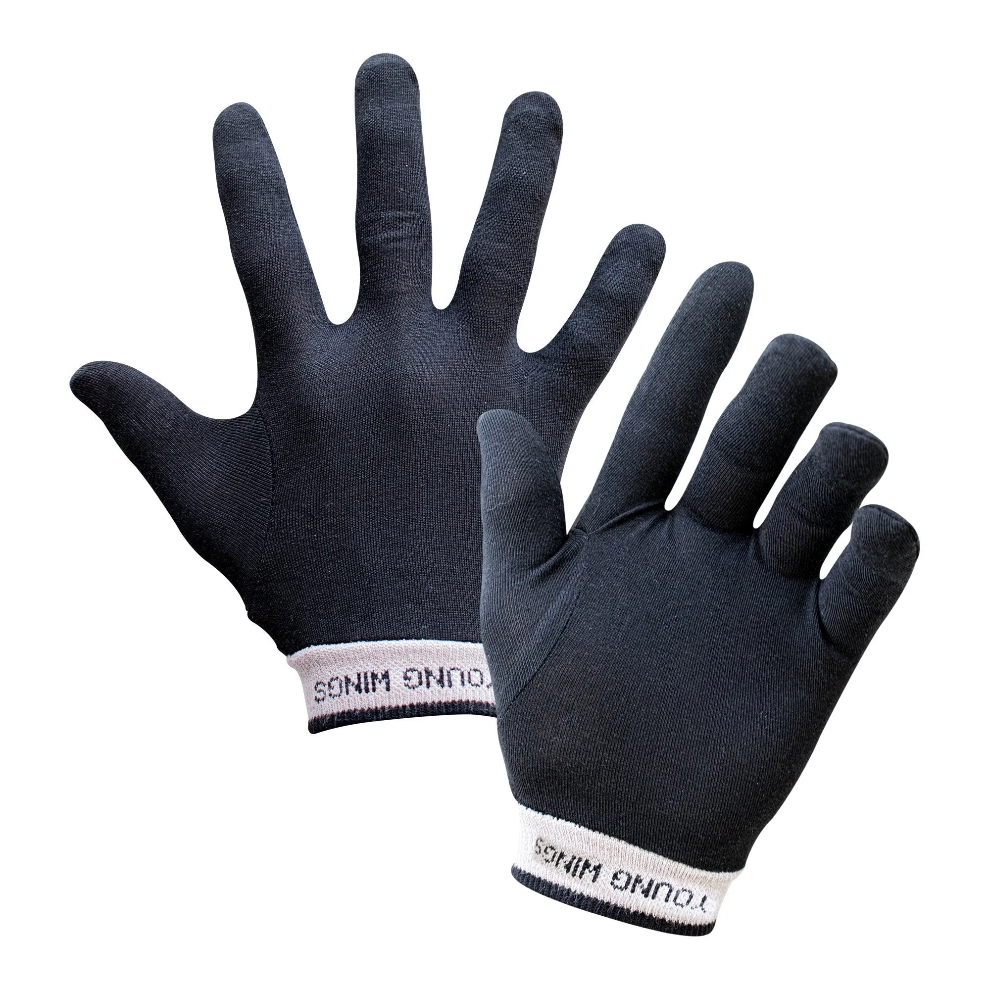 Men's Antibacterial Dri-Fit Polyester Hand Gloves - Pack of 2 Pairs