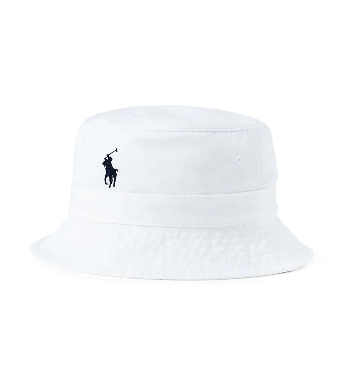 Men's Cotton Bucket Hat White