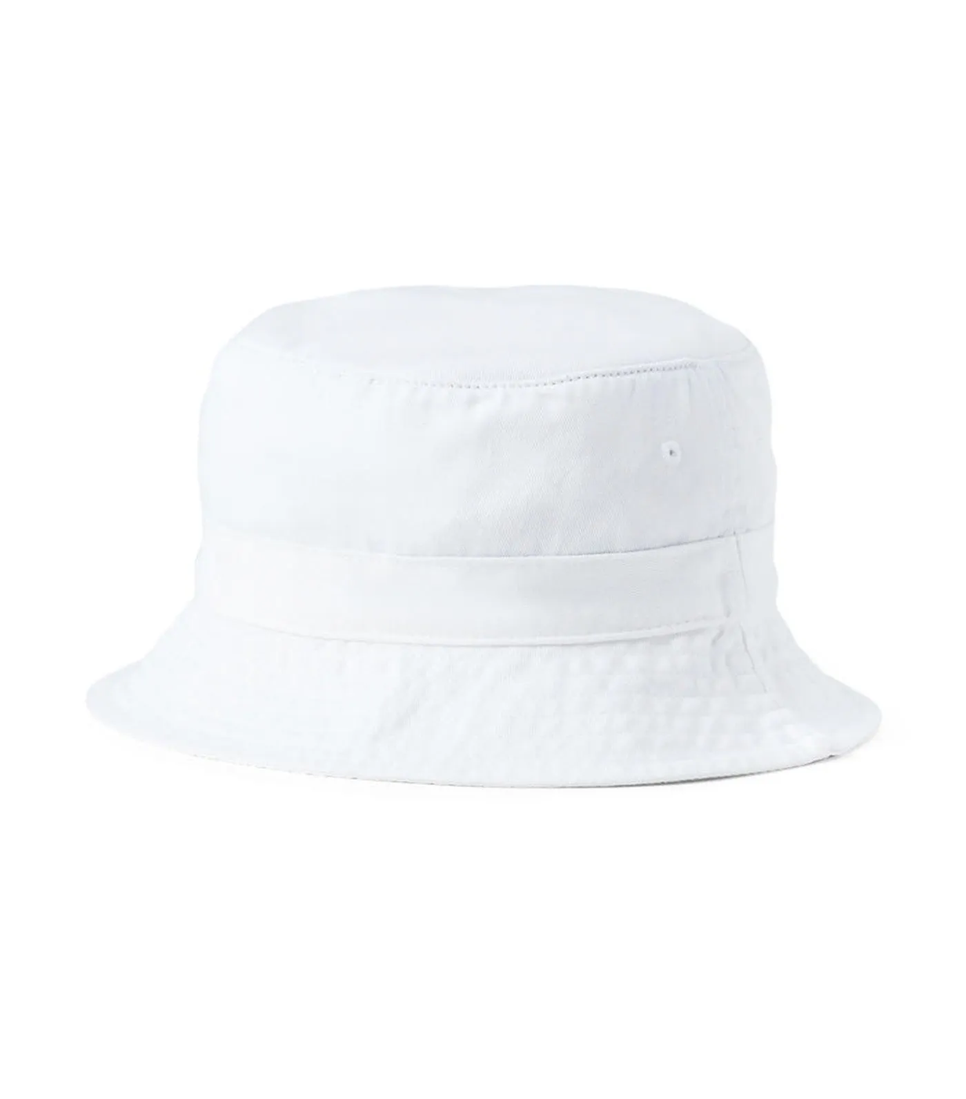 Men's Cotton Bucket Hat White