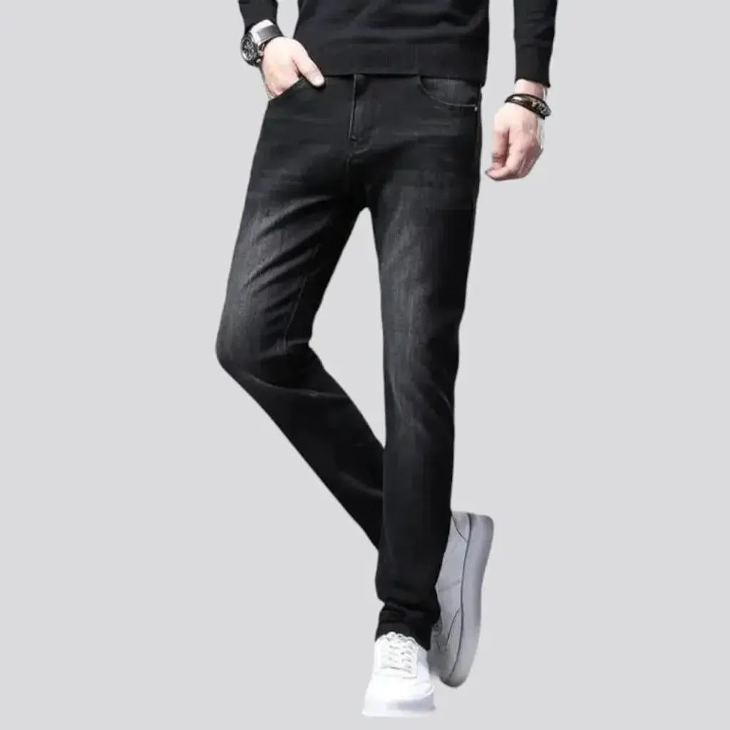 Men's dark jeans