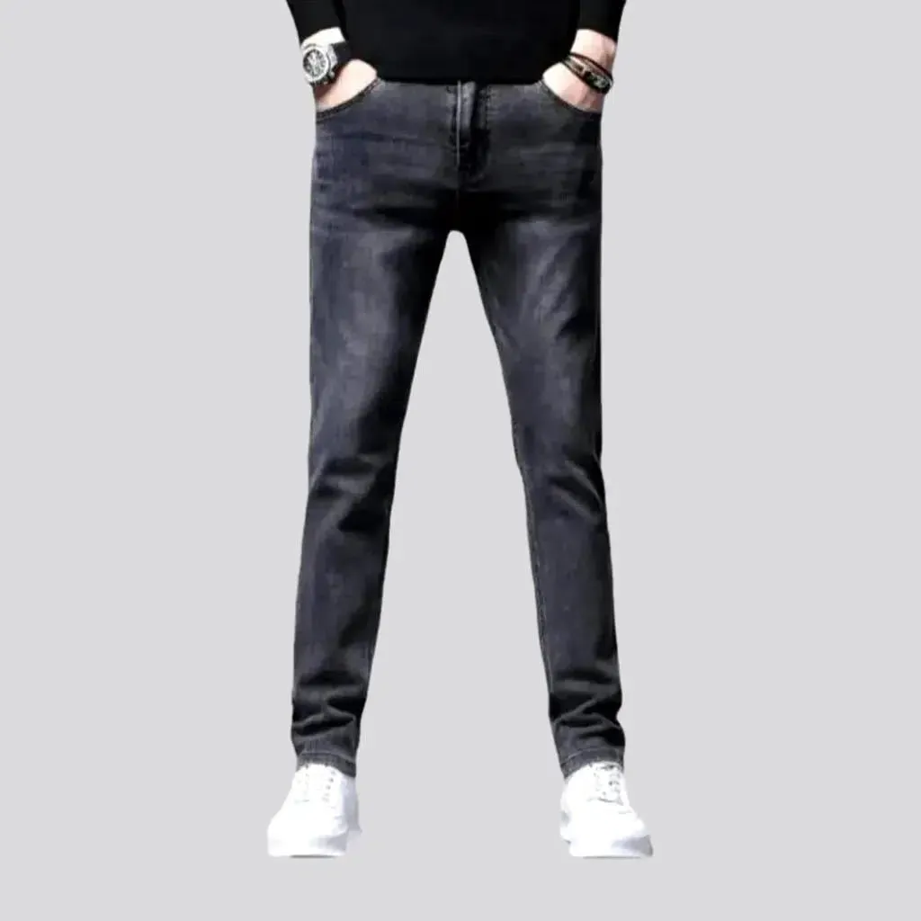 Men's dark jeans