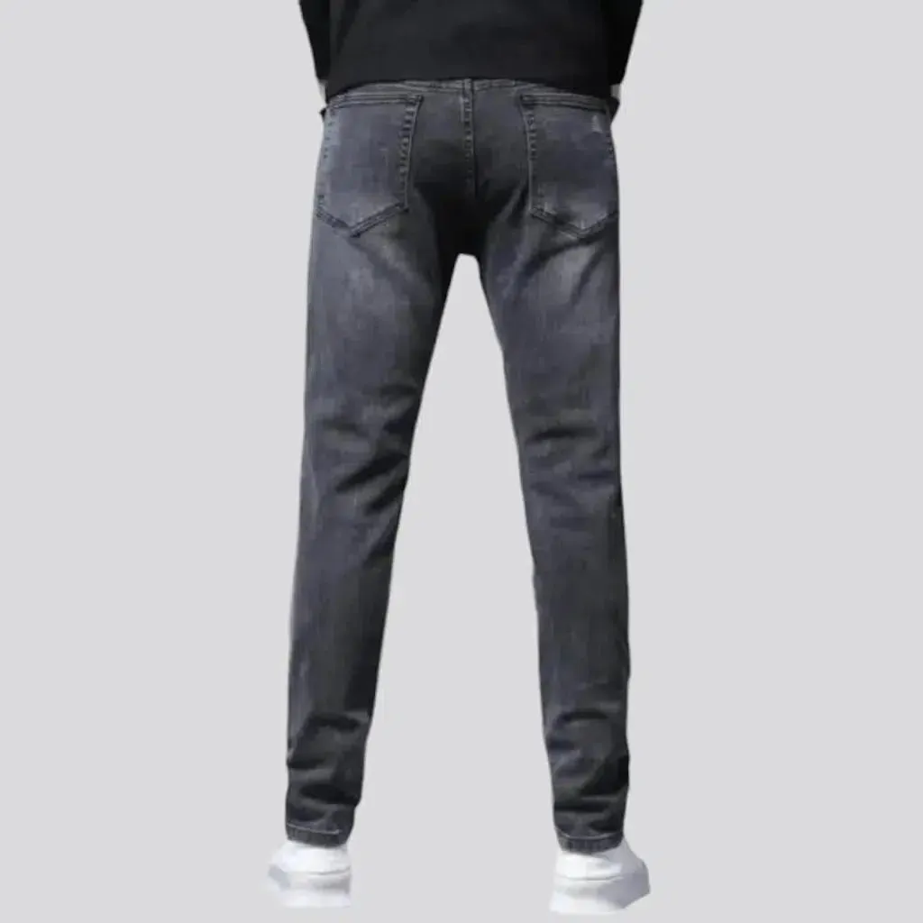 Men's dark jeans