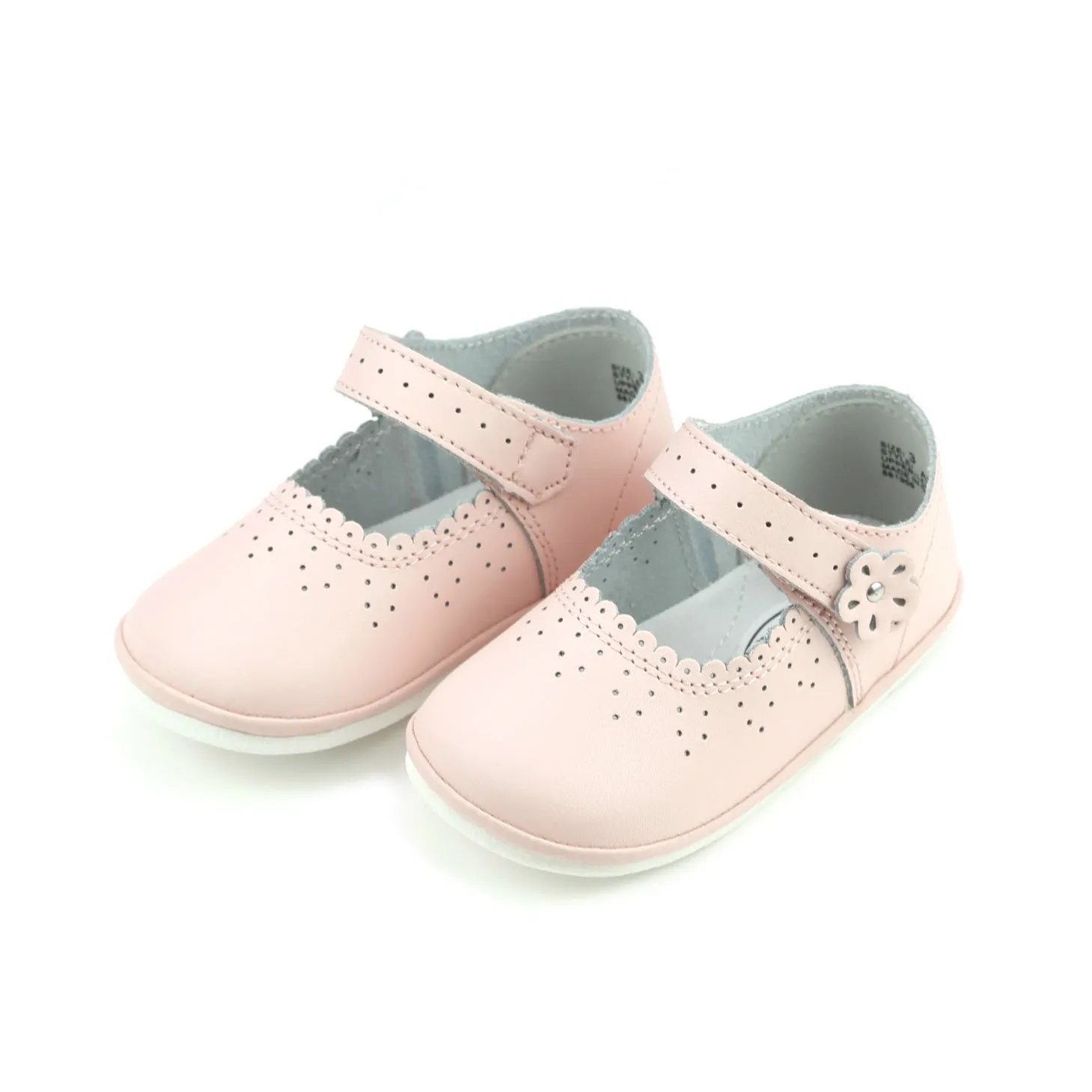 Mia Scalloped Leather Mary Jane - Babies & Toddlers