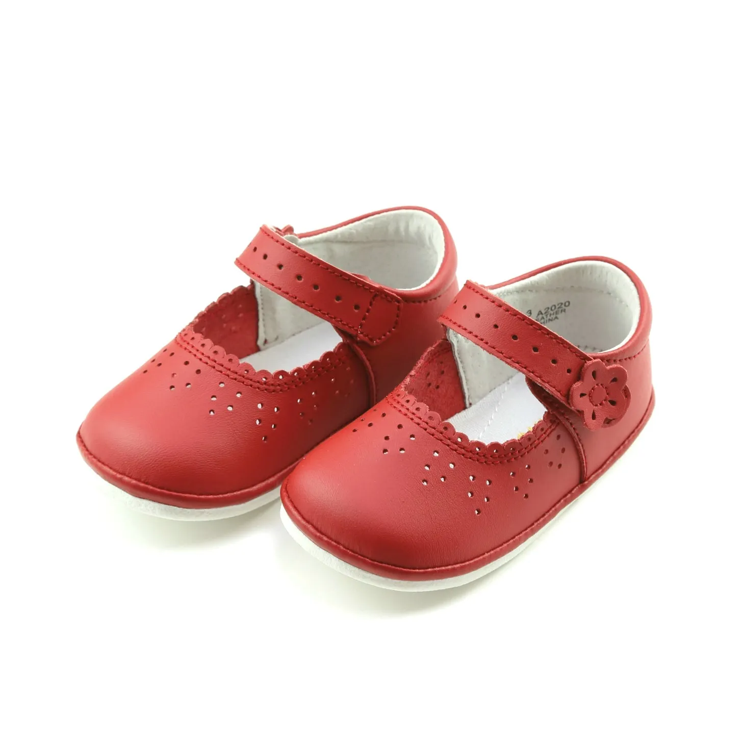 Mia Scalloped Leather Mary Jane - Babies & Toddlers