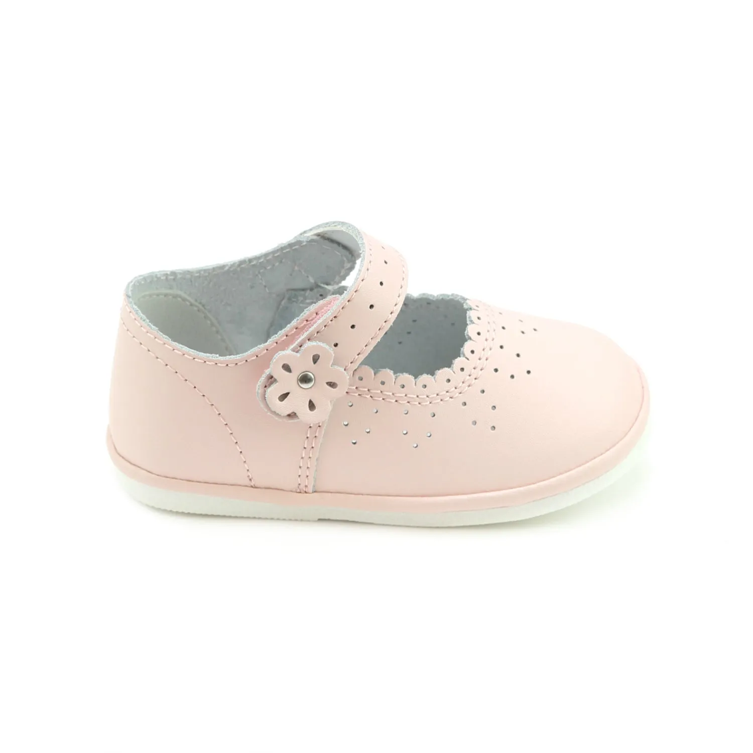 Mia Scalloped Leather Mary Jane - Babies & Toddlers