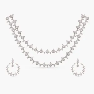 Niamh Delicate CZ Necklace Set