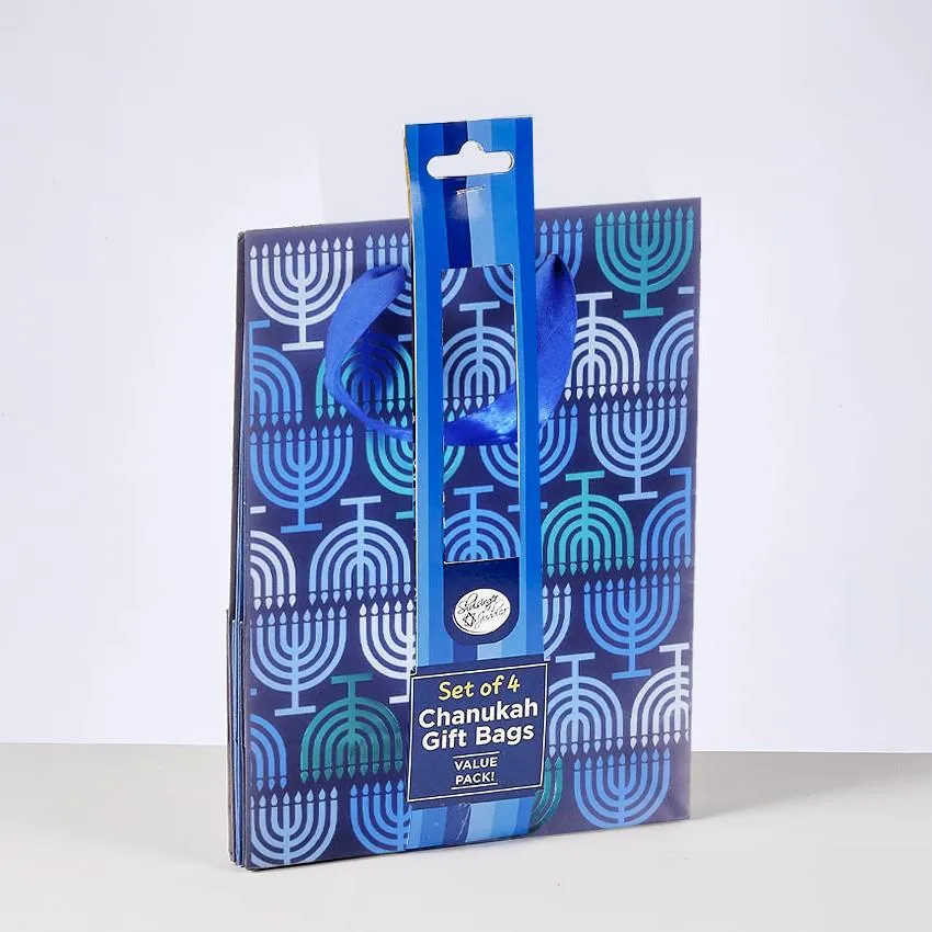 Rite Lite Hanukkah Gift Bags Set of 4