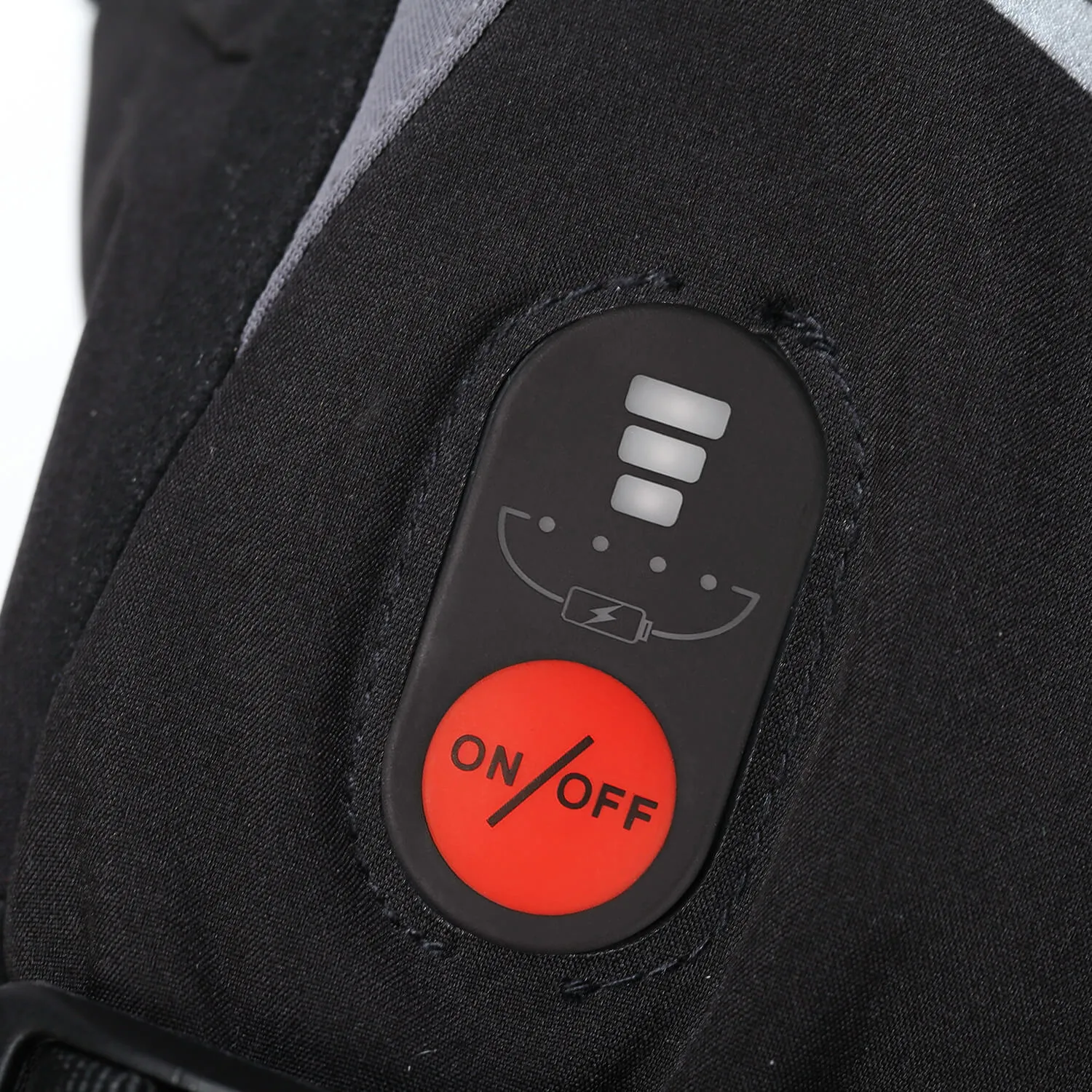 Savior Rechargeable Heated Ski Mittens