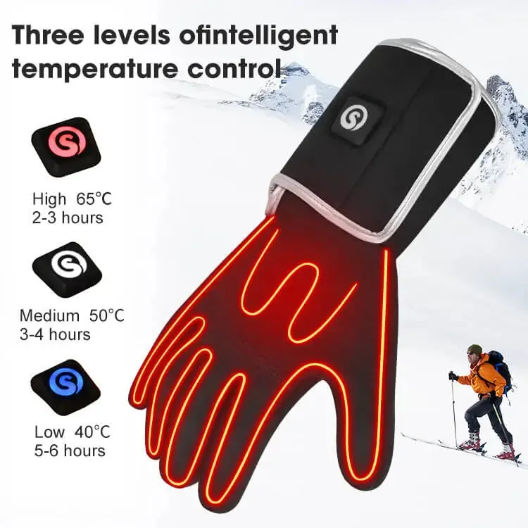 Savior Thin Rechargeable Heated Gloves Liners