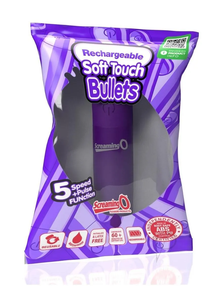 Screaming O Soft Touch Bullets Purple