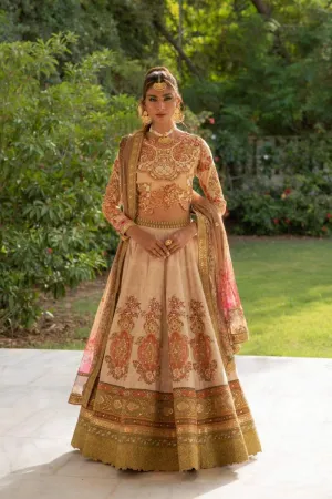 Shamaeel - NUR-04 - Silk - 3 Piece - Lehnga Choli