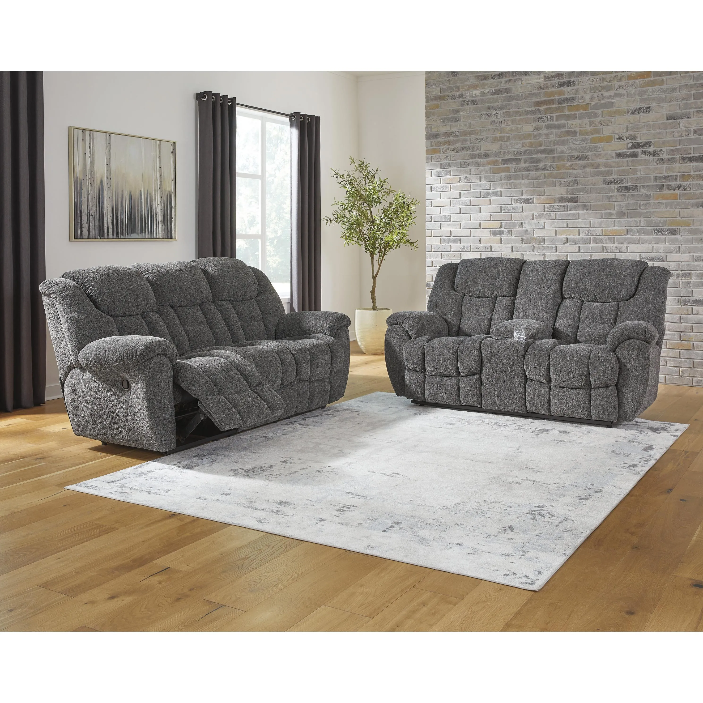 Signature Design by Ashley Foreside 38104 2 pc Reclining Living Room Set