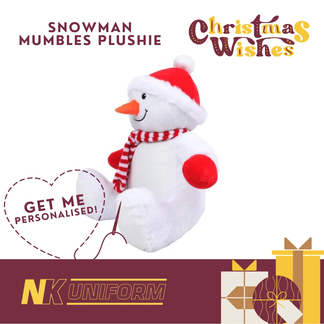 Snowman Mumble Plushie