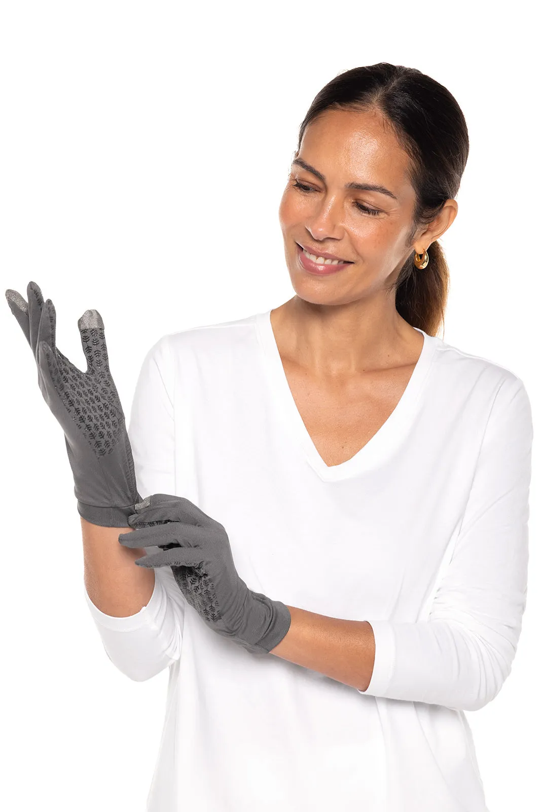 Unisex Gannett UV Gloves  |  Charcoal