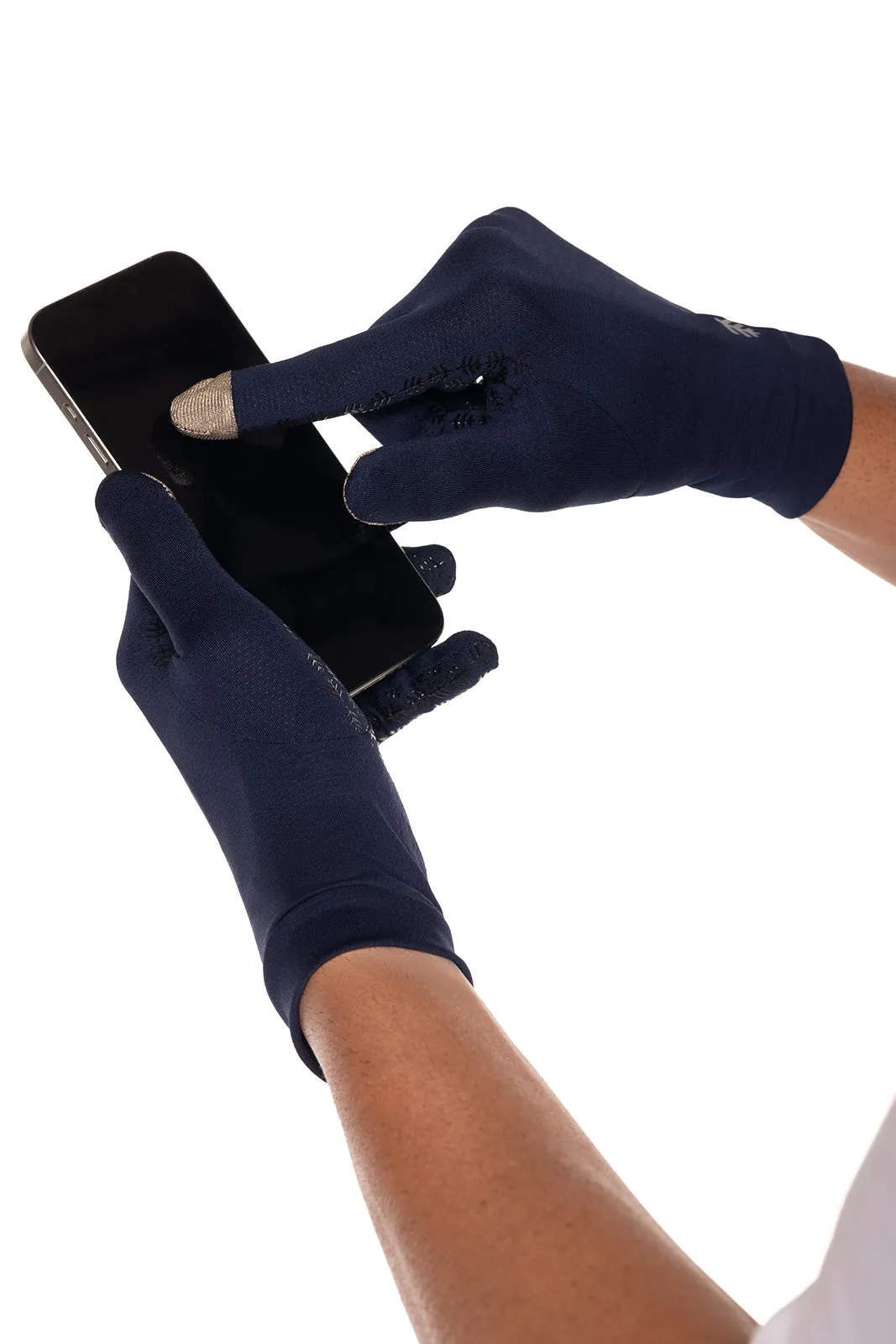 Unisex Gannett UV Gloves  |  Navy