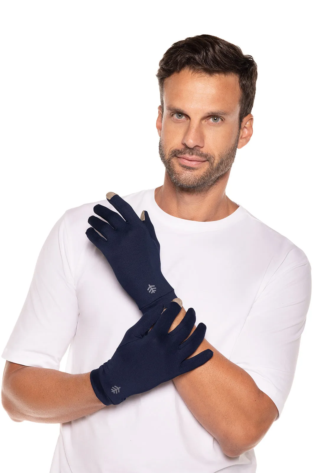 Unisex Gannett UV Gloves  |  Navy