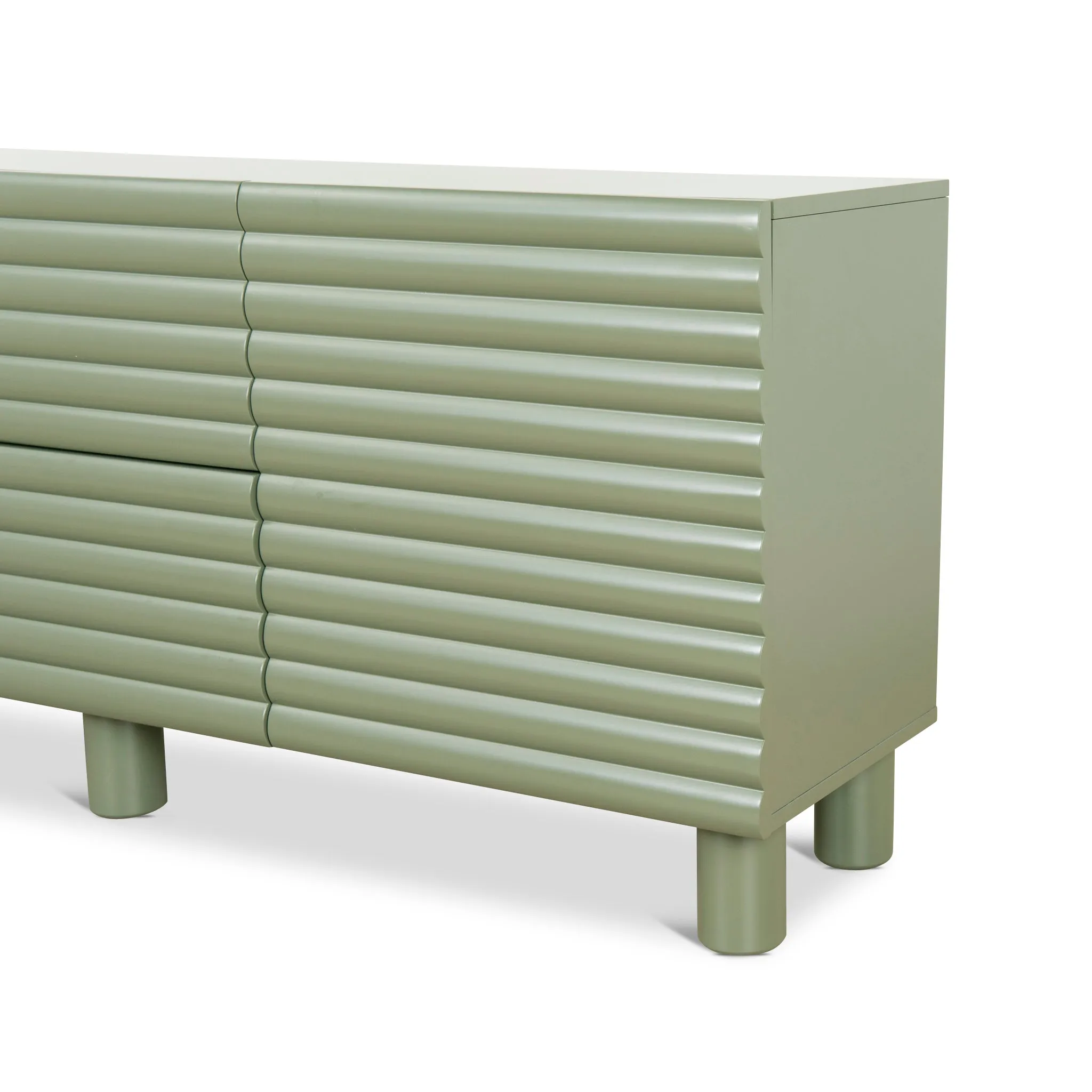 Vasuda 1.8m Buffet Unit - Green