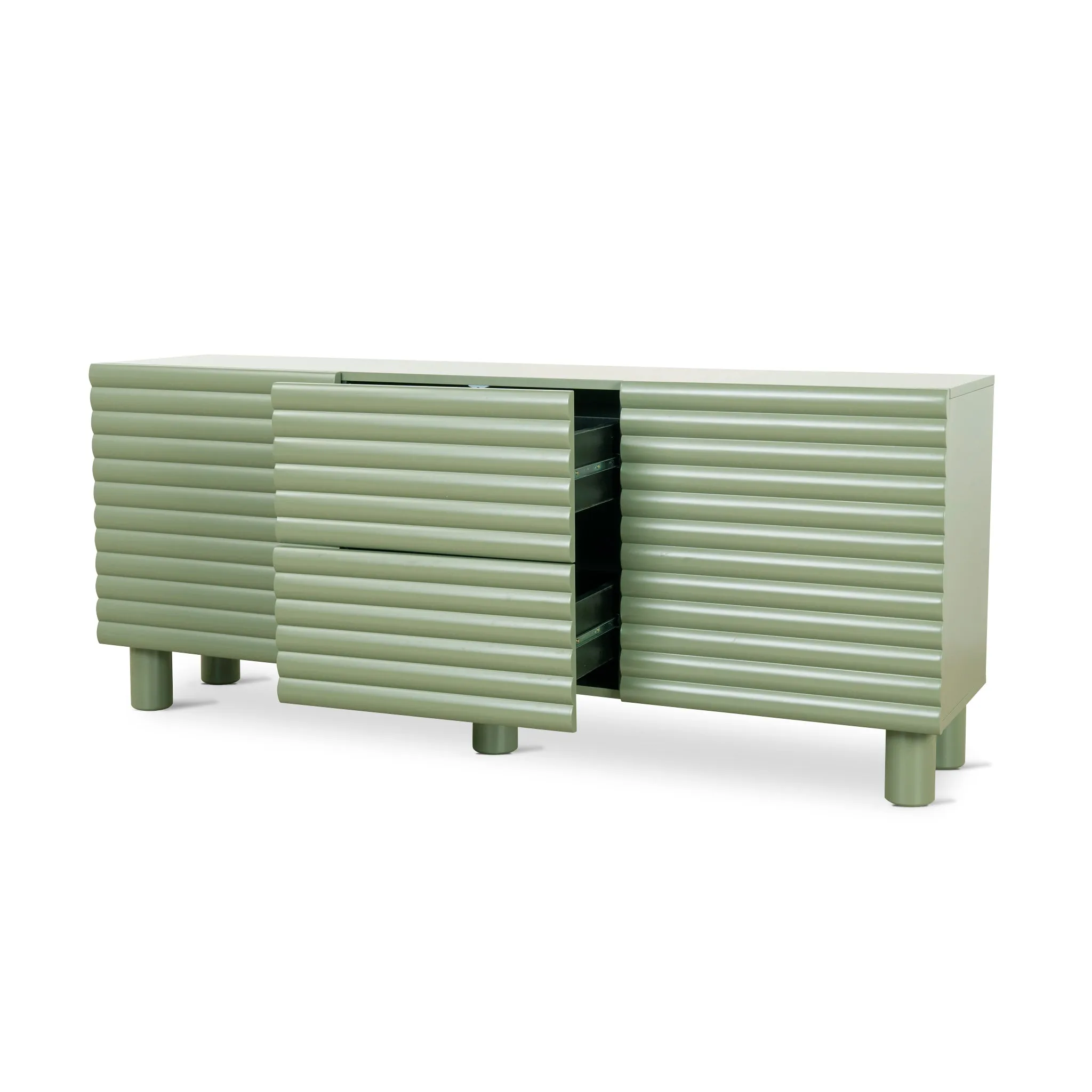 Vasuda 1.8m Buffet Unit - Green