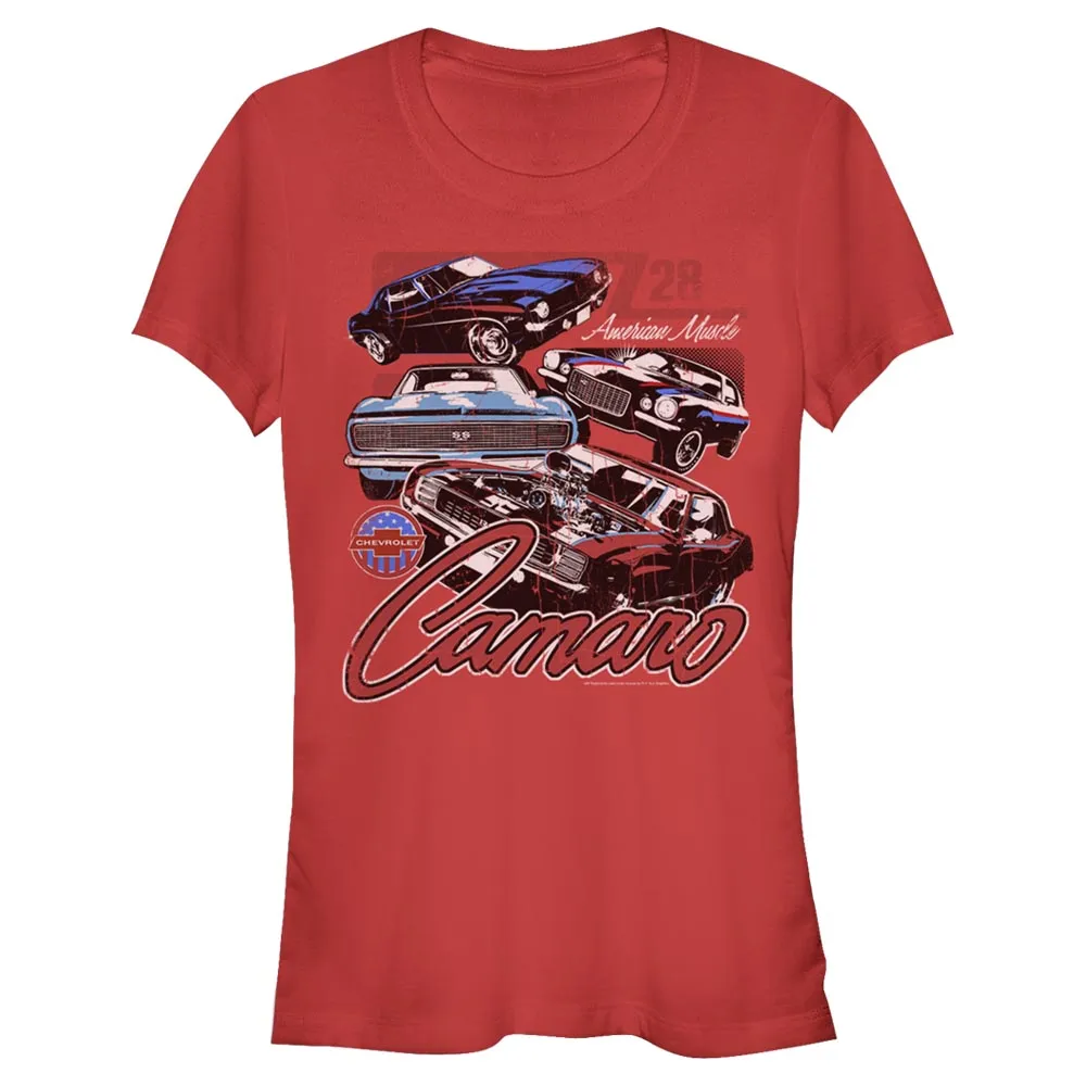 Vintage Camaro Z28 Junior's T-Shirt