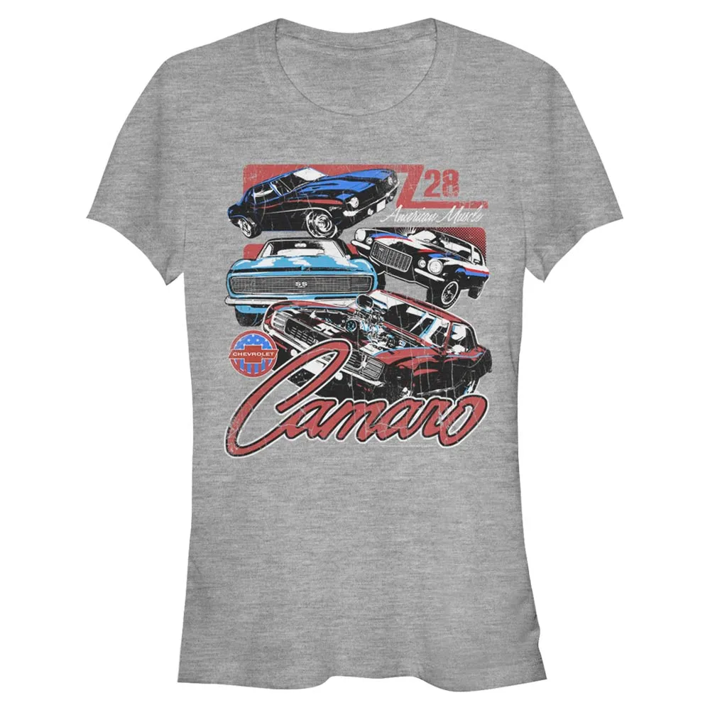 Vintage Camaro Z28 Junior's T-Shirt