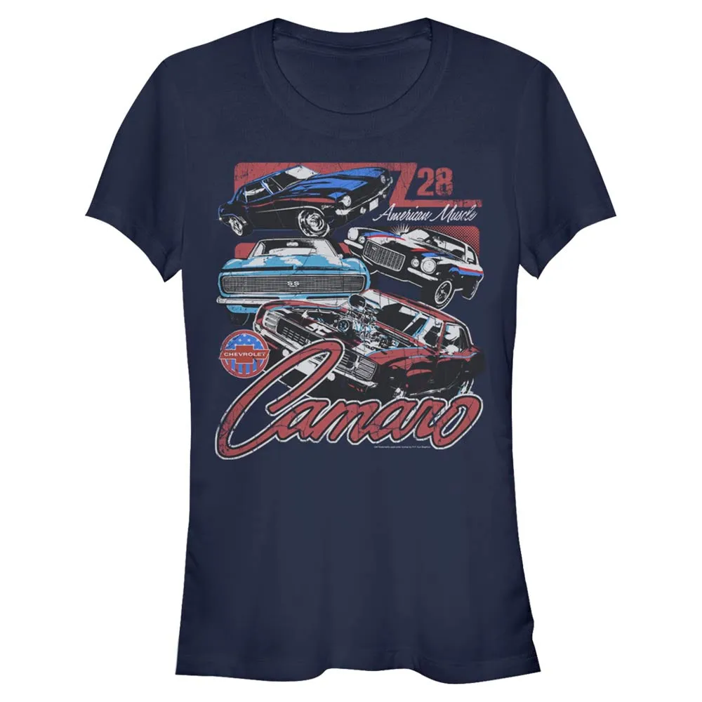 Vintage Camaro Z28 Junior's T-Shirt