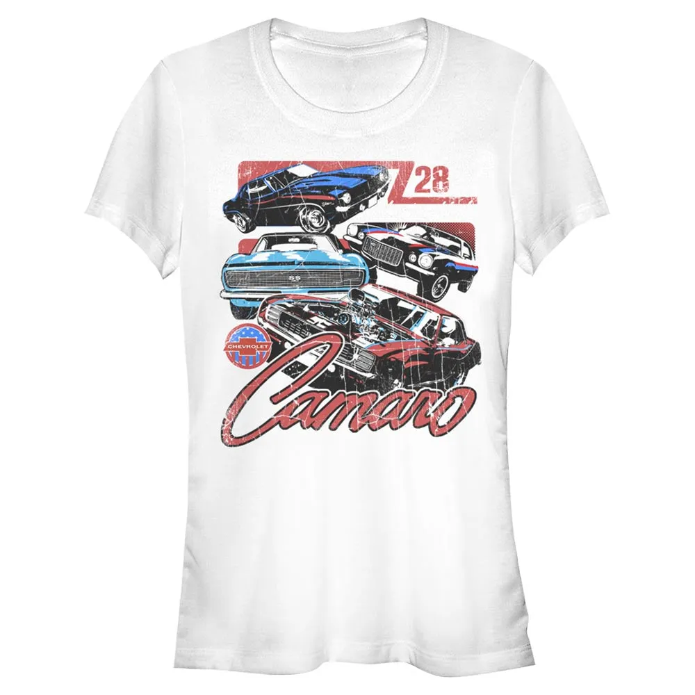 Vintage Camaro Z28 Junior's T-Shirt